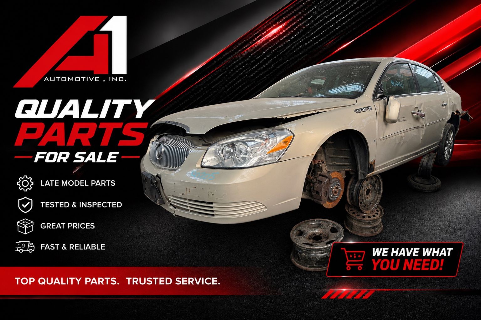 2009-2011 BUICK LUCERNE 3.9L Alternator