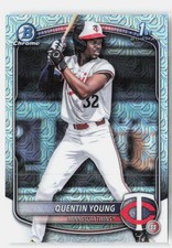 2025 Bowman Draft #BDC-92 Quentin Young Chrome Mojo Refractor