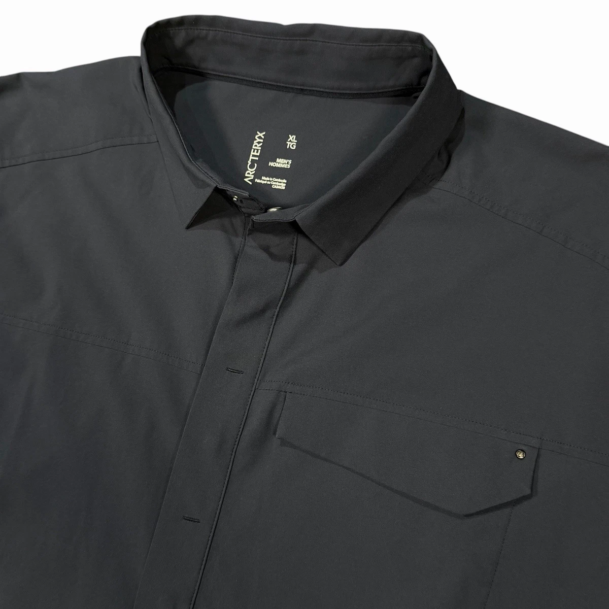 Arc'teryx Long Sleeve Regular Size Casual Button-Down Shirts for