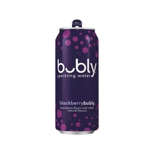 Bubly Blackberry Flavor Sparkling Water 12 fl. oz. 8 Cans/Pack 3 Packs/Carton