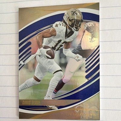2025 Panini Absolute Chris Olave Spectrum Blue /50 #4 Saints 13/50 SP