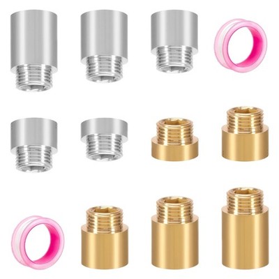 Space Saving Copper Hexagonal Fitting Easy to Use for Wall Mounted Valves