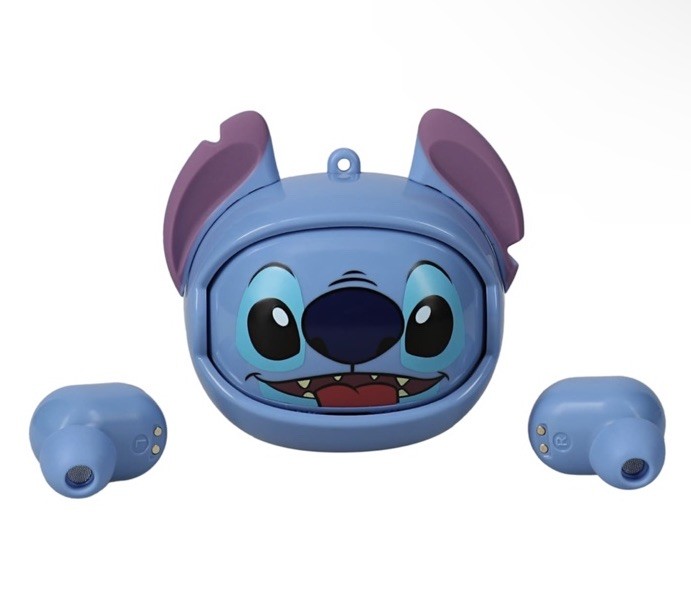 Disney Classics Stitch True Wireless Earbuds Bluetooth Flip The