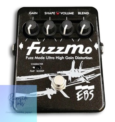 EBS Fuzzmo Fuzz Effect Pedal for Guitar and Bass JP