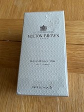 MOLTON BROWN EAU DE TOILETTE- Re Charge Black Pepper - 100ML Spray - New In Box