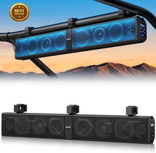 34" 8-Speaker UTV Soundbar with Subwoofer, Bluetooth, IP66 Waterproof