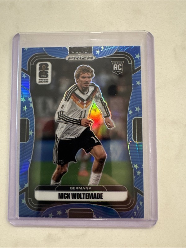 ☕️MK 2026 PANINI PRIZM WORLD CUP OLD GLORY RC NICK WOLTEMADE /94