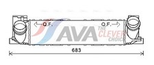 Ladeluftkühler AVA Clever Choice BWA4464 für F31 F20 F80 F30 BMW 1er F21 3er 4er