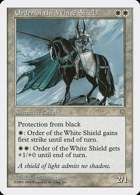 Order of the White Shield NonFoil Anthologies 9 NM MTG