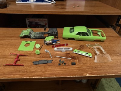 Mpc General Mills 1/25 70 Barracuda Builder Model Car Kit Rare !!