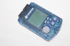 Genuine OEM Sega Dreamcast VMU Visual Memory Unit HKT-7000 Blue Memory Card
