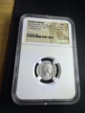 Roman Empire- MINT STATE BUC! 222-235 AD, Julia Mamaea. Rev- Felicitas