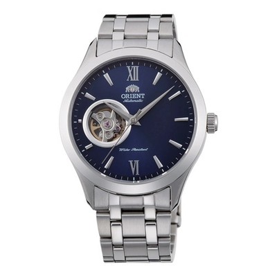 Automatic Wristwatch ORIENT OPEN HEART TAG03001D0 Stainless Steel Blue