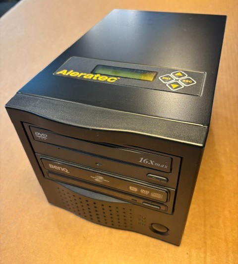ALERATEC 1:1 DVD CD Copy Cruiser Pro LS DVD Duplicator with 2x DVDRW