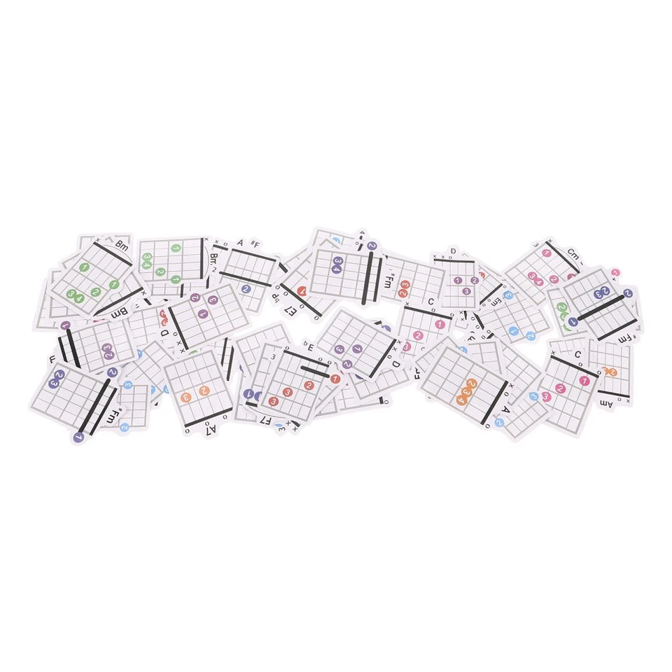 57 Pcs Partition D'entraînement Aux De Guitare Chord Trainer - Photo 4/4