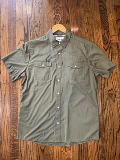 Poncho Outdoors shirt Large slim