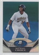2011 Bowman Platinum Prospects Blue 115/199 Michael Choice #BPP43 z6b
