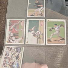 Upper Deck MLB Trading Card Lot 5 Cards Braggs Browne Henneman McGriff