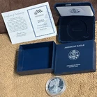 2010-W-U.S. Mint-American Eagle $1 - 1 Ounce Silver Proof Bullion Coin-COA & OGP