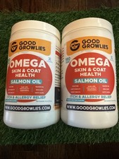 Omega 3 Alaskan Fish Oil Treats for Dogs 360 Ct - Dry VALUE Pack 360Ct Salmon