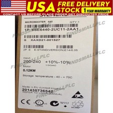 New Siemens MICROMASTER440 without filter 6SE6440-2UC11-2AA1 6SE6 440-2UC11-2AA1