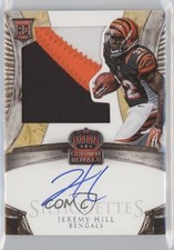 2014 Crown Royale Rookie Silhouettes RPS Purple 55/25 Jeremy Hill #209 Auto 1l2