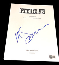 MARTIN SCORSESE SIGNED AUTOGRAPH MOVIE SCRIPT GOODFELLAS BECKETT BAS COA AUTO