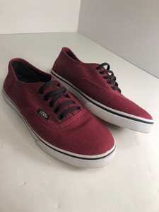 burgundy vans womens shoes