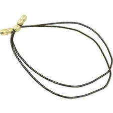 ARMY HAT CORD OFFICER - GOLD AND BLACK WITH GOLD ACORNS