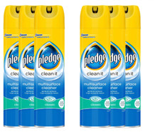 Pledge Multi- Surface Cleaner Classic 250ML x 6
