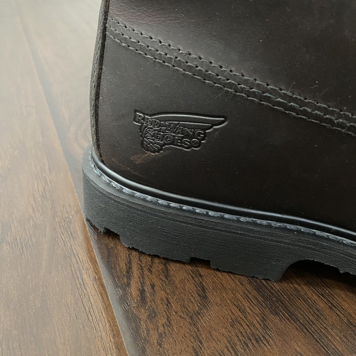 Red Wings Heavy Dark Brown Work boot Size 14 M Vibram Sole Heat Oil Resistant Amazon.com | Red Wing Heritage Men main image 3