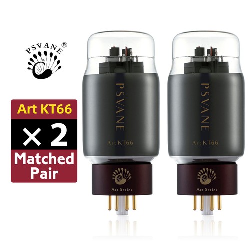 2PCS PSVANE Art Series KT66 TⅢ Vacuum Tube Matched Pair Replace EL34/KT88/6L6