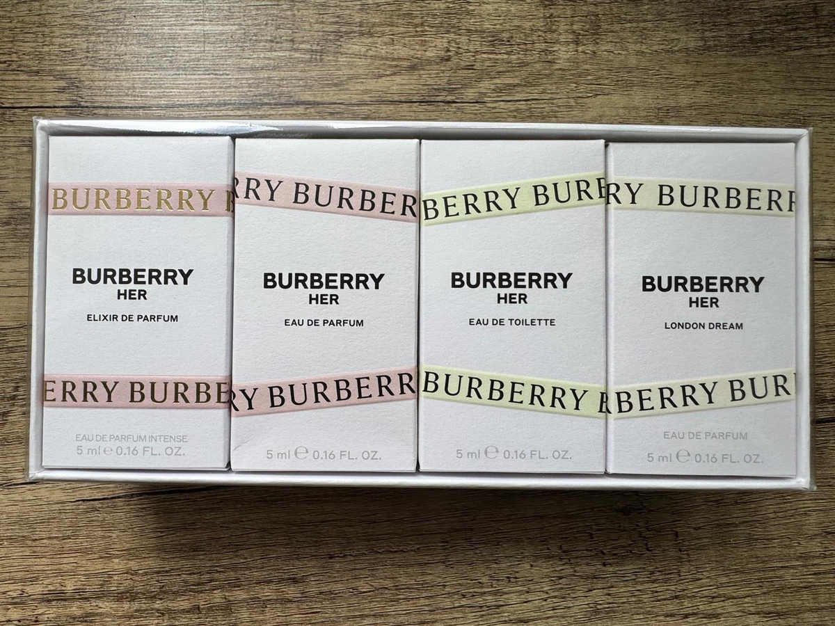 Burberry Her Fragrance Collection Dab On 5ml x Elixir EDP EDT London Dream