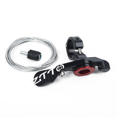 Seat post Remote lever Dropper 1pc 41g Black Sealed bearing Handlebar Bicycle
