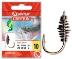 Quantum Crypton Forellen Paste-Angel-Haken mit Spirale Länge 70cm/250cm Trout