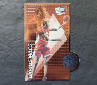 DARIUS MILES 2000-2001 CARD #TO 1A Two on One PRESS PASS BASKETBALL