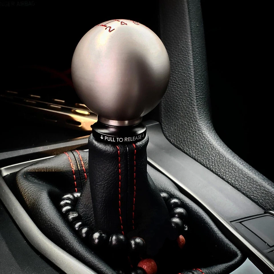 M10x1.5 Shifters Knobs Shift Boot Collar Binding Nut For Honda Civic Si FC1/FC3 - Image 2 of 4