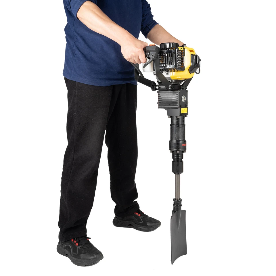 2 Stroke 33CC Gas-Powered Excavator Garden Tree Digger Shovel Digging Machine - Image 3 of 4