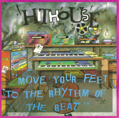 Hithouse Move Your Feet To The Rhythm Of The Beat Vinyl Single 7inch NEAR MINT
