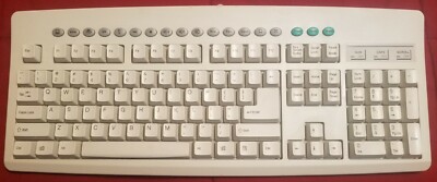 AOpen PS2 Port Standard Keyboard/15 Hot Keys/Light Grey 90.00008.021