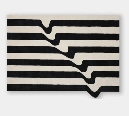 Luxury Rugs Bedroom Plaid Room Decor Carpet Fluffy Soft Study Rug Home Floor Mat - Picture 36 of 36