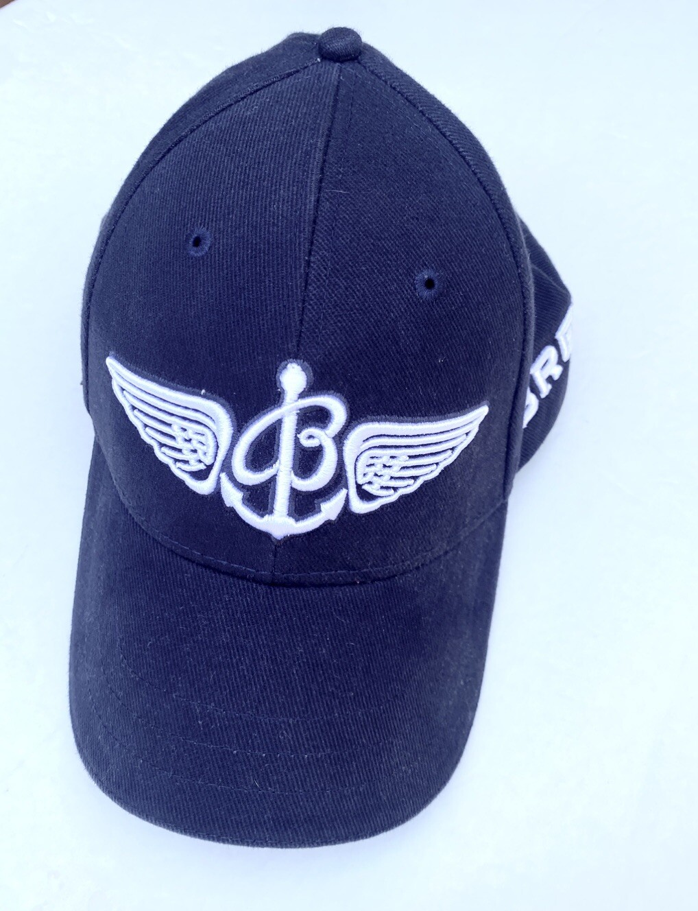 BREITLING Baseball CAP Hat Black/White eBay