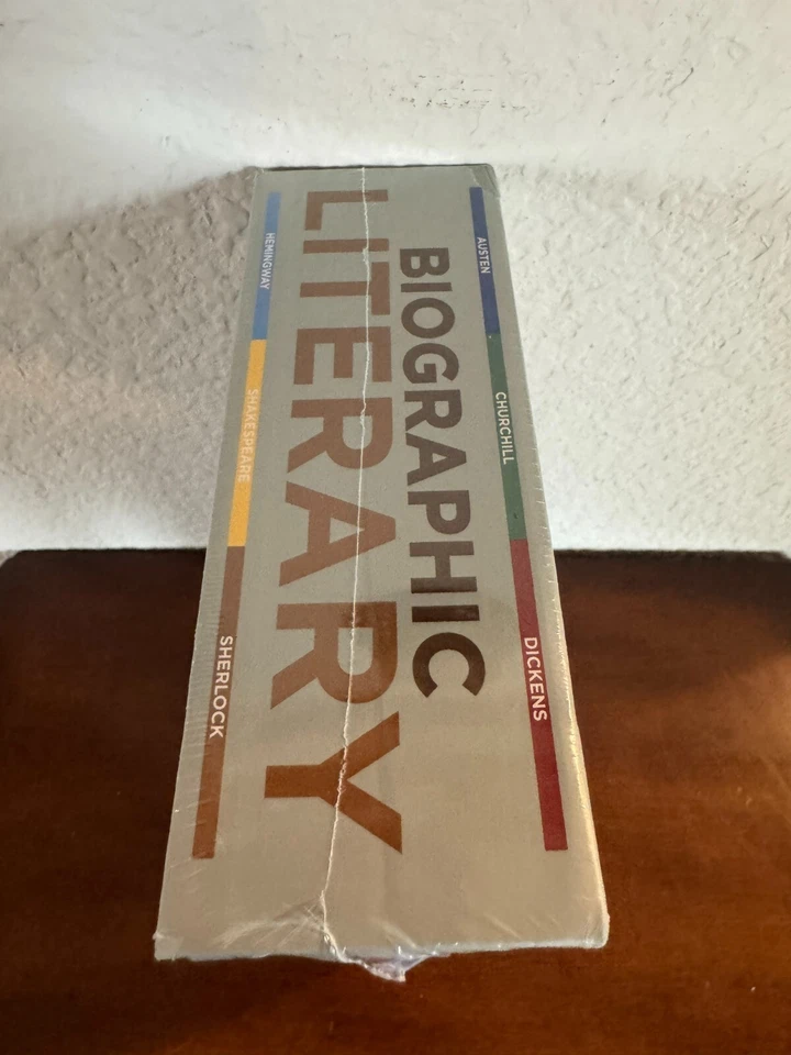 BIOGRAPHIC LITERARY: Great Lives in Graphic Form (6 Book BOX Set) NEW/SEALED Foto 2 de 4