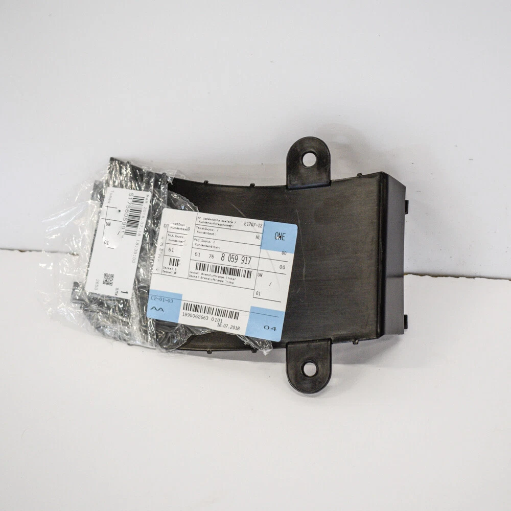 NEU BMW 5 F10 M5 LINKE SEITE BREMS LUFTLEITBLECH 51758059917  