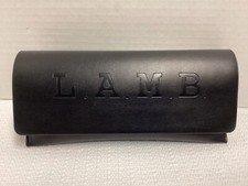 PREOWNED L.A.M.B Eyeglass Case With Cloth Black Magnetic Closure NO GLASSES INCL