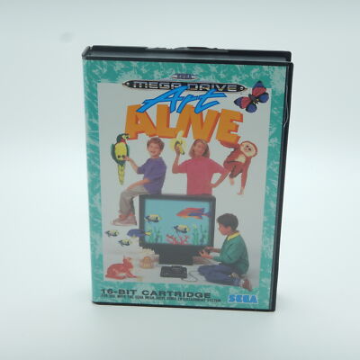 Art Alive - Sega Mega Drive - OVP Anleitung Sehr Gut