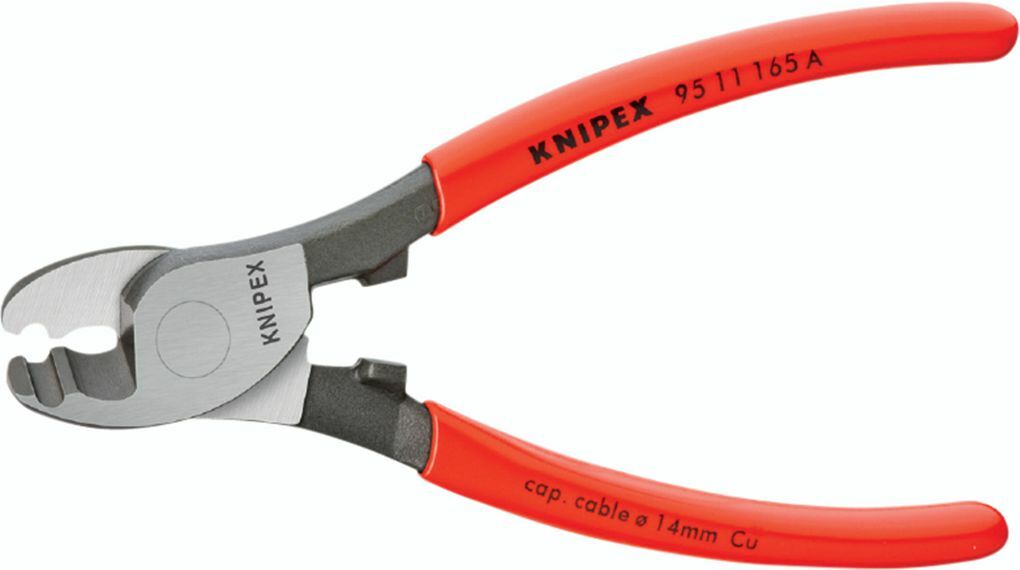 Knipex 95 11 165 A Heavy Duty Cable Cutter / Stripper Pliers Knipex 95 11 165 A Heavy Duty Cable Cutter / Stripper Pliers