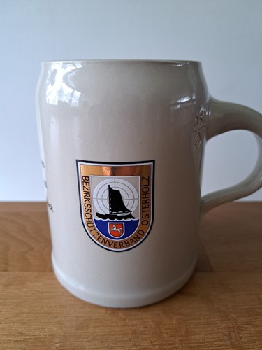 Beck's Bierkrug Steinkrug Delegiertentag 1997 Bezirksschutzenverband Osterholz - Bild 3 von 6