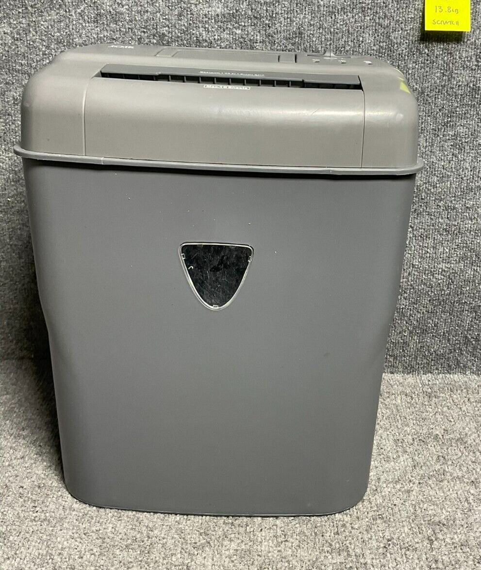 Paper Shredder INSIGNIA NS-PS10CC Max 10 Sheet 120V 60Hz 4.3A in Gray-image