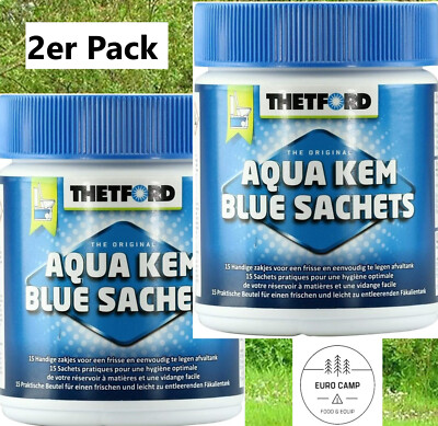 NEU Aqua Kem Thetford Sanitärzusatz für Chemietoilette Wohnwagen Wohnmobil Klo